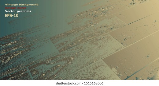 Abstract background. Abstractionism. Vector illustration. Retro background. Designer decorative cover. Abstract graphics. Background with grunge texture. Design background