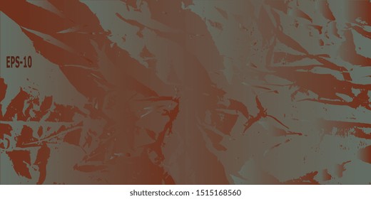 Abstract background. Abstractionism. Vector illustration. Retro background. Designer decorative cover. Abstract graphics. Background with grunge texture. Design background