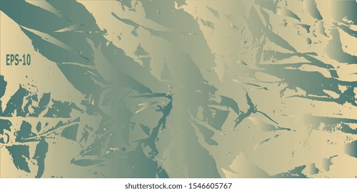 Abstract background. Abstractionism. Vector illustration. Retro background. Designer decorative cover. Abstract graphics. Background with grunge texture. Design background
