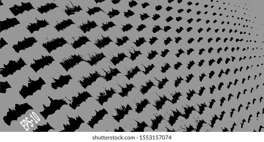 Abstract background. Abstractionism. Vector illustration. Retro background. Designer decorative cover. Abstract graphics. Background with grunge texture. Design background