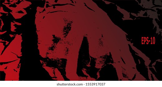 Abstract background. Abstractionism. Vector illustration. Retro background. Designer decorative cover. Abstract graphics. Background with grunge texture. Design background