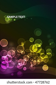 Abstract background for advertising and announcements