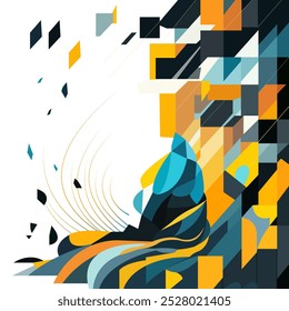 Abstract background. For advertising, banners. Vector illustration