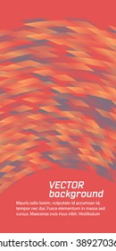 Abstract background advertising brochure design elements. Blurry light glowing graphic form for elegant flyer. Vector illustration EPS 10 for booklet layout, wellness leaflet, newsletters