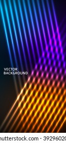 Abstract background advertising brochure design elements. Blurry light glowing graphic form for elegant flyer. Vector illustration EPS 10 for booklet layout, wellness leaflet, newsletters