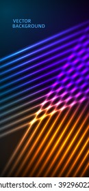 Abstract background advertising brochure design elements. Blurry light glowing graphic form for elegant flyer. Vector illustration EPS 10 for booklet layout, wellness leaflet, newsletters