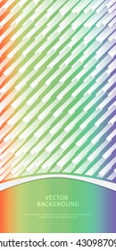 Abstract background advertising brochure design elements. Blurry light glowing graphic form for elegant flyer. Vector illustration EPS 10 for booklet layout, wellness leaflet, newsletters
