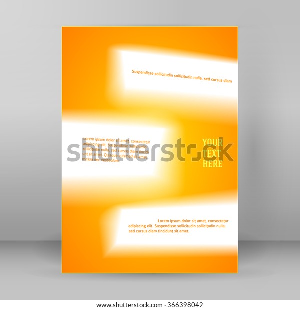 Abstract Background Advertising Brochure Design Elements Stock Vector Royalty Free
