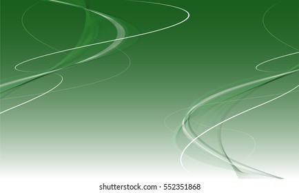 Abstract background advertising vector shiny colorful wave line green