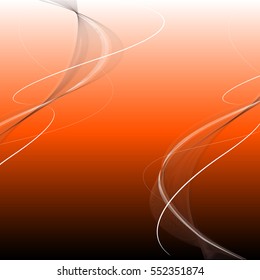 Abstract background advertising vector shiny colorful wave line yellow