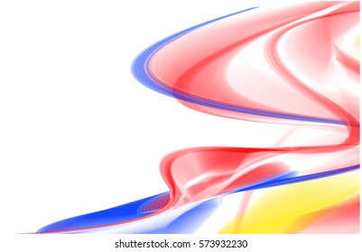 Abstract background advertising vector shiny colorful wave line red
