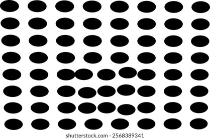 abstract background aesthetic geometric abstract minimalism color black polka dot circle pattern arrangement