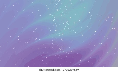 Abstractas animación de fondo con partículas brillantes y colores vibrantes en un estilo de ensueño, Abstractos Twirls Partículas, Regalías de archivo.