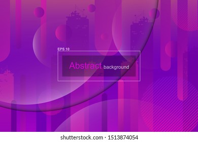 Abstract background with Apartment Buildings for banner, flyer, cover, business presentation.