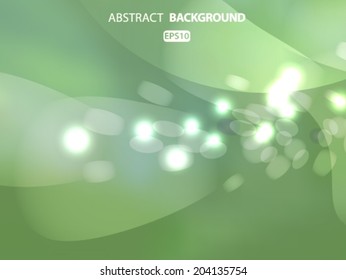 Abstract background aqua with bokeh effect. Vector EPS 10 illustration.