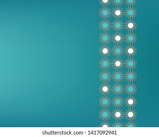Abstract background in arabic, oriental style. Vector