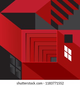 abstract background for architecture day etc.