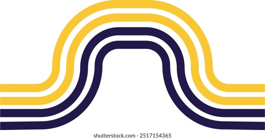 abstract background. Arka curves like a Minimalist Abstract Rainbow. Futuristic Retro Graphic Design. abstract colorful alphabet.
