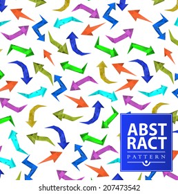 Abstract background with arrow for design can be used for invitation, congratulation