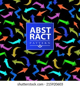 Abstract background with arrow for design can be used for invitation, congratulation