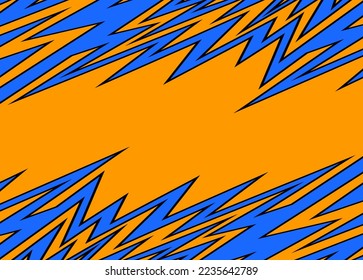 Abstract background with arrow spike pattern and with some copy space area