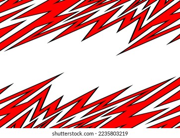 Abstract background with arrow spike pattern and with some copy space area