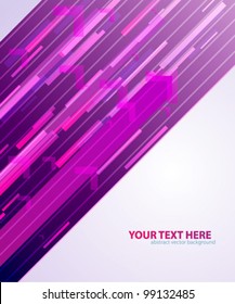 Abstract background with arrows. Vector illustration for your business presentations.