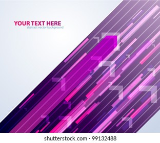 Abstract background with arrows. Vector illustration for your business presentations.