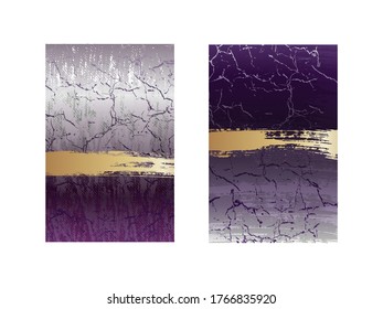Abstract background with art acrylic paint elements . Marble template with oil painting decoration. Color pattern vector with brush gold stroke decoration. Vector illustration