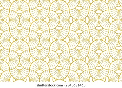 abstract background with art deco pattern style and seamless concept