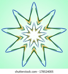 Abstract Background art illustration, digital composition.