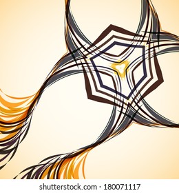 Abstract Background art illustration, digital composition.