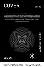 abstract background art with neo Memphis geometric composition. Conceptual illustration. Wireframe elements.