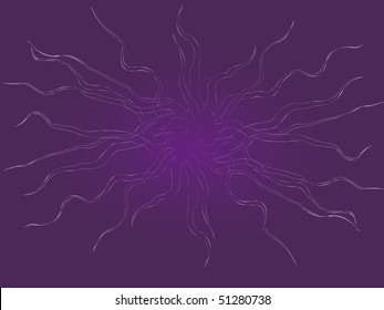 Abstract background art space vector illustration
