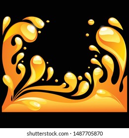 Abstract Background Art vector.Colorful geometric Abstract background.Colorful Fluid shapes composition. Future geometric patterns. Fluid shapes composition.