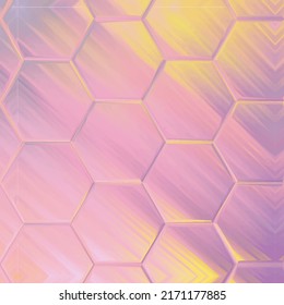 Abstract background. Artistic stylish geometric background with hexagonal structure textured.