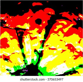 Abstract background.  Artwork for creative graphic design. Abstract modern painting background. Vector illustration.
