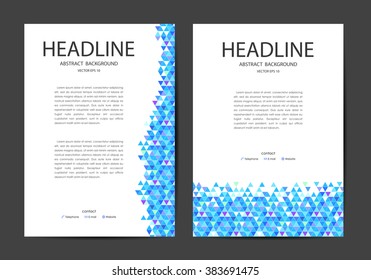 Abstract background, artwork design for publication