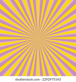 Abstract background with attractive color sunlight. Summer vector illustration for banner, poster, greeting card, social media, web design.