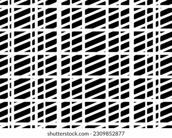 abstract background with attractive ornaments in white.