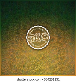 Abstract background with author's texture of chaotic wavy smears and beautiful color composition.