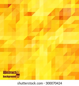 Abstract  background with autumn mosaic. Eps10 Vector illustration