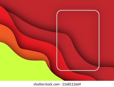 Abstract background backdrop geometric curve graphic design colorful vector illustration