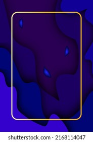 Abstract background backdrop geometric papercut graphic design wallpaper vector illustration