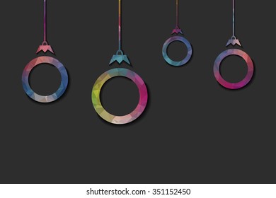 abstract background balls black christmas