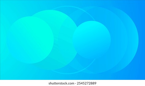 Abstract background with balls. Modern background design. Gradient colors. minimalist and modern. Suitable for presentation design, websites, banners, wallpapers, brochures, posters