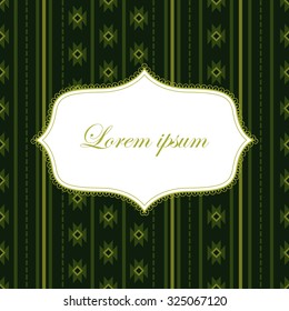 Abstract background with banner