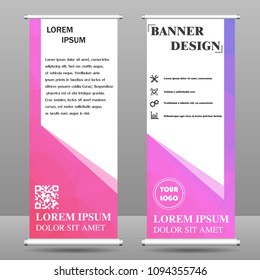 abstract background banner. Collection banner design.