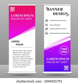 abstract background banner. Collection banner design.