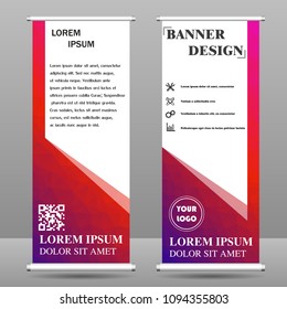 abstract background banner. Collection banner design.